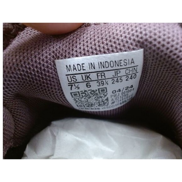 Adidas Kaptir Flow Shadow Fig Womens Sneaker Size 7.5 - Picture 4 of 5